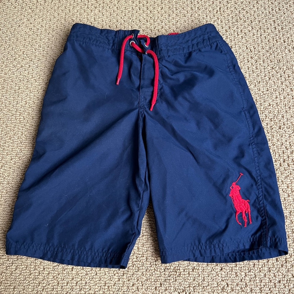 Boys M Polo swim trunks
